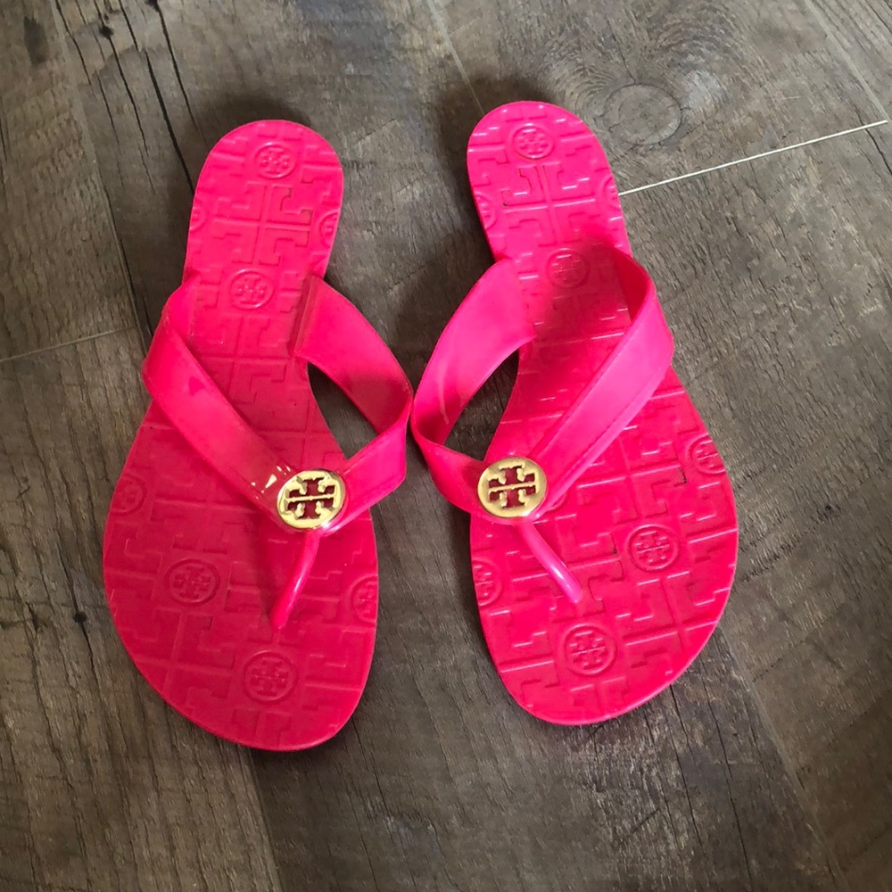 Tory Burch Hot Pink Sandals